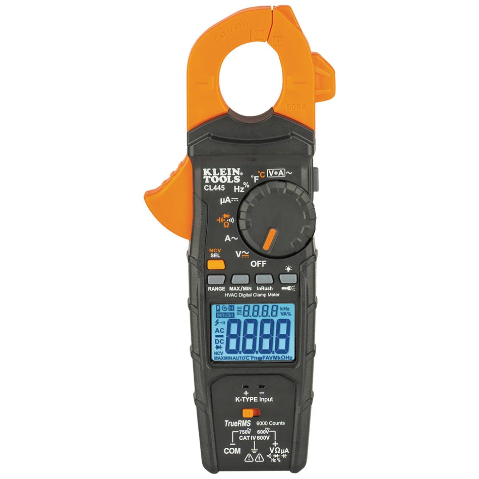KLEIN Tools A-CL445 HVAC Digital Clamp Meter Auto Ranging